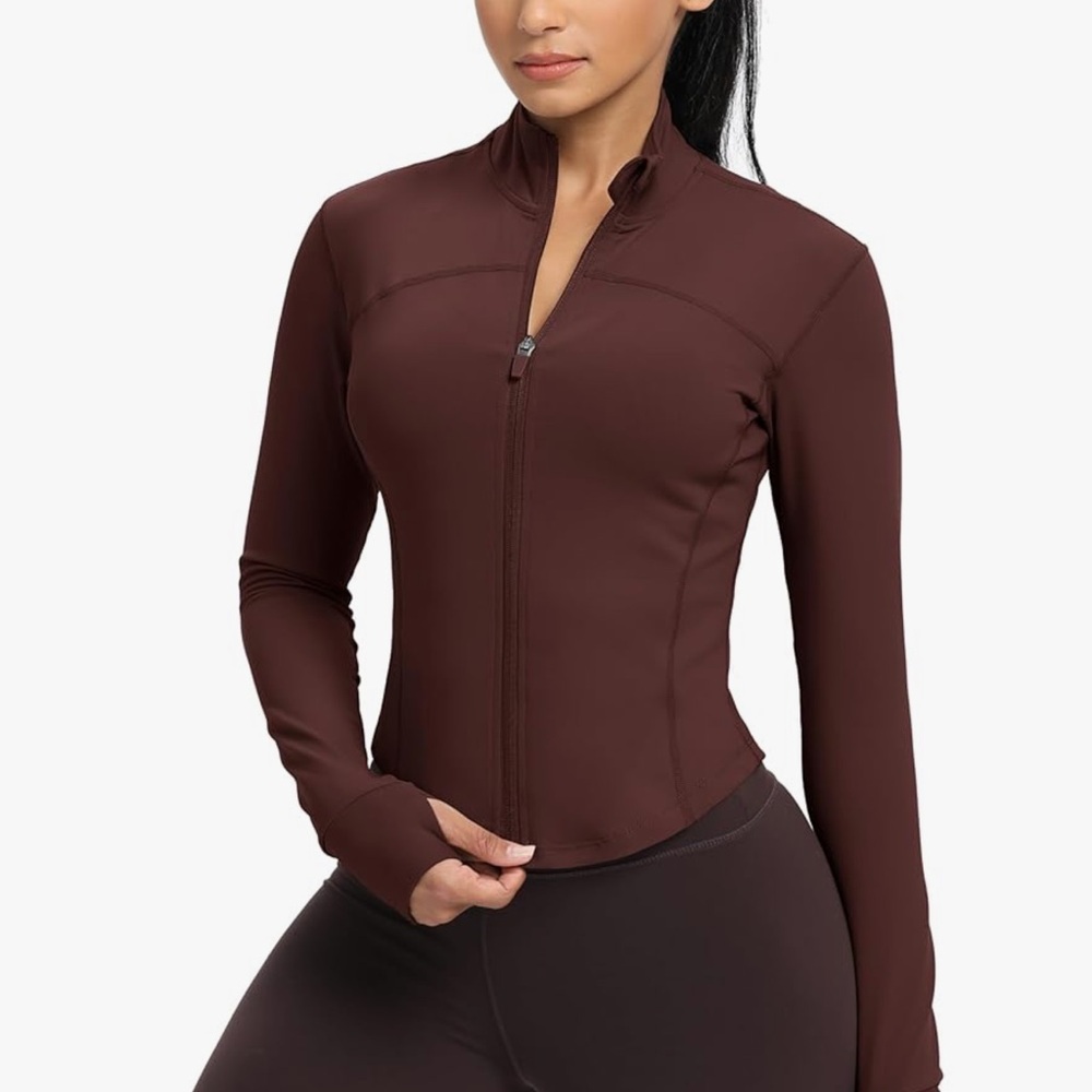 Rainbow Chocolate Brown Zip-Up Hoodie